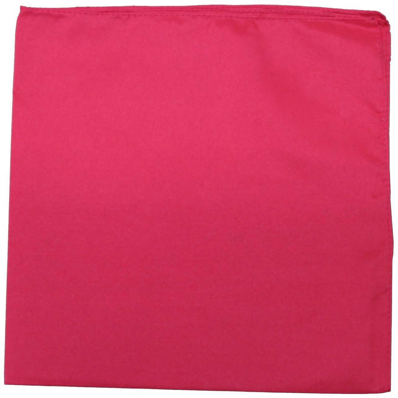 Set of 50 Solid 100% Polyester Unisex Bandanas - Bulk Wholesale
